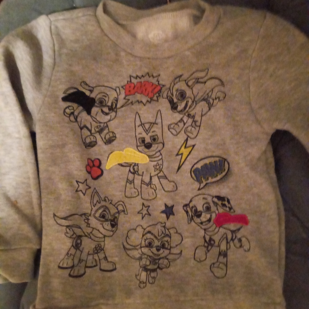 Paw patrol sweatshirt